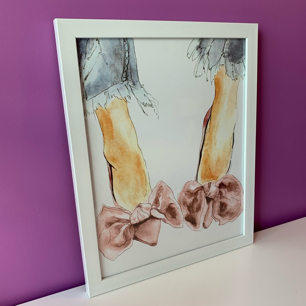 Glam Shoe Print